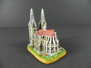 KÖLN DOM Kirche Modell,Souvenir Germany Deutschland,handbemalt,Neu