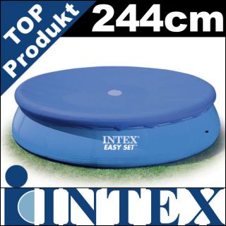 INTEX ABDECKPLANE für Easy Pool / Quick Pool Ø 244cm