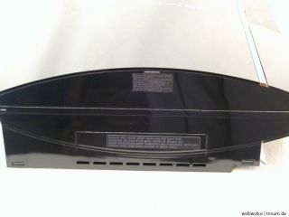 Sony PlayStation 3 PS3 Konsole Spielkonsole 60GB Piano Black TOP & 4