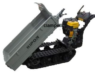 MINI DUMPER KIPOR 350 RAUPENDUMPER KETTENDUMPER TRACKS