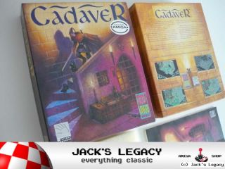94) Cadaver sehr guter Zustand near MINT Commodore Amiga vintage Game