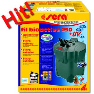 Sera Fil Bioactive 250+UV Aussenfilter mit UVC Klärer
