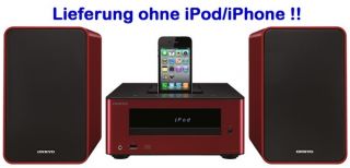 ONKYO CS 245 rot CD Mini System mit iPod iPhone Dock EAN 4961330034584