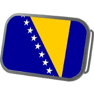 BOSNIA FLAG Bosnien Flagge Buckle Gürtelschnalle NEU 