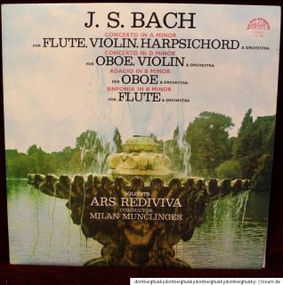 Concerti Oboe Flöte Violine Orchester BWV 209 249 1044 1060 SUPRAPHON