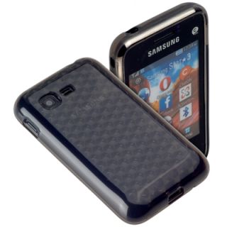 TSI Diamond Case trsp black Tasche f Samsung Star 3 S5220 Schutz