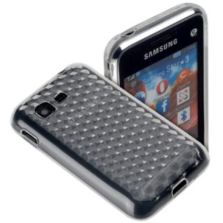 TSI Diamond Case transparent Tasche f Samsung Star 3 S5220 Schutz