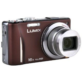 Panasonic Lumix DMC TZ20EG T Digitalkamera 3 Zoll braun 