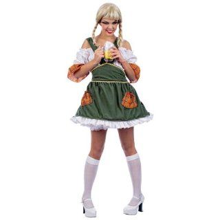Sexy Tiroler Maid Dirndl Kostüm, für Fasching, Karneval, Wiesn