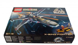 ® Star Wars 7140   X Wing Fighter 8 12 Jahren 263 Teile   Neu