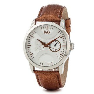 Dolce&Gabbana Herren Armbanduhr XL Analog Leder DW0700 