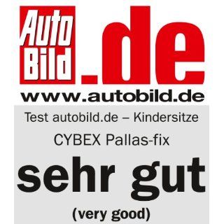 Cybex 512110005 Pallas Fix Autositz Gruppe I, II, III, pure black