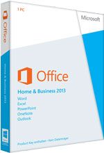 Microsoft Office Home and Business 2013   1PC (Product Key Card ohne