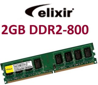 2GB RAM Speicher DDR2 800 PC2 6400 CL5 DIMM 800Mhz