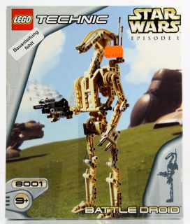 Lego Star Wars Technik Battle Droid 8001 ohne Bauanleitung (c281