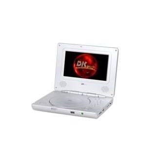 DK Digital DVP 198 Tragbarer DVD Player USB Anschluss SD/MMC/MS