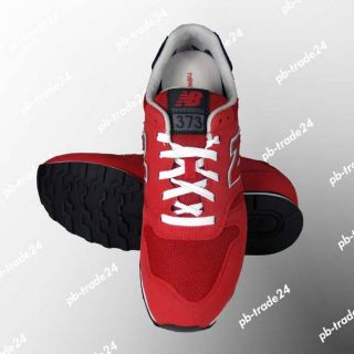 New Balance M373 rot Leder Sneaker Lifestyle Retrostyle Turnschuh Old