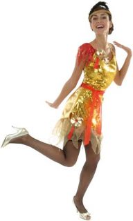 Charleston 20er Jahre Kleid Karneval Fasching Kostüm 36 52