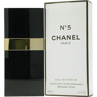 Chanel No5, femme/woman, Eau de Parfum, 50 ml (nachfüllbar) 