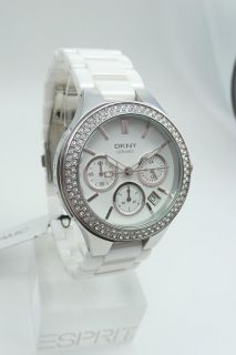 Uhr Uhren Damenuhr Armbanduhr Chrono UVP275 EUR NY4985 Ceramic