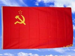 Fahne Flaggen RUSSLAND HAMMER UND SICHEL / TDShop24