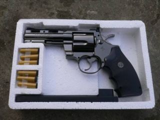 Feuerzeug Pistole Revolver Python 357 Magnum Waffe Colt 11 NEU & OVP
