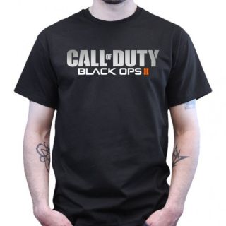 Call of Duty Black Ops 2   Logo   T Shirt   schwarz COD NEU