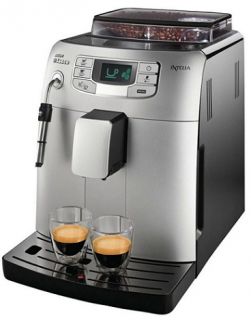 Philips Saeco HD8752/41 Kaffeevollautomat Intelia Class Schwarz/Silber