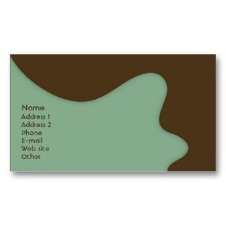 Retro Modern Business/Networking Card Business Card