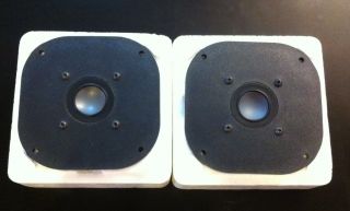 FOCAL T100Ti02 Titanium Tweeters. New Pair. TC120 Size