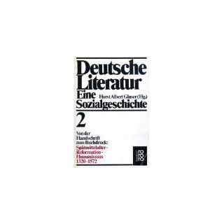 Deutsche Literatur 2 1320   1572. Eine Sozialgeschichte 