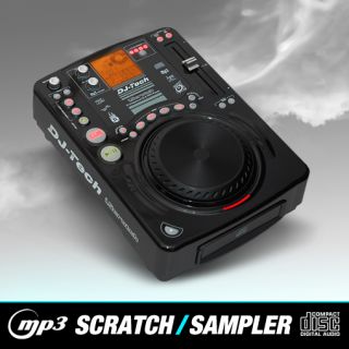 KLASSE DJ TECH iSCRATCH CD  PLAYER CONTROLLER SAMPLER PITCH CUE