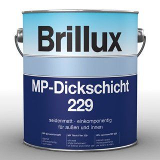 Brillux MP Dickschicht 229, Korrosionsschutz, DB 703 grau , 0,75 Liter