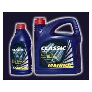 Motoröl SCT Mannol Classic SAE 10W 40 teilsynthetisch 5 Liter 