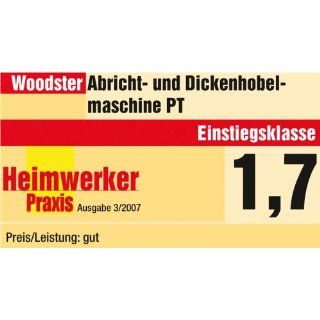 Woodster PT85 Hobelmaschine 230 V 1250 Watt Baumarkt