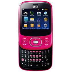 LG C320 C 320 pink schwarz Handy kein Simlock UMTS 2MP