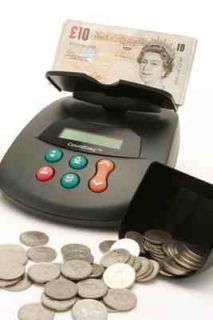 Counteasy Portable Money & Coin Counter Counting Machine RRP £320