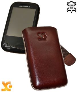 Original SunCase Etui Tasche Case für Motorola Wilder