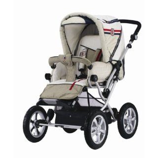Babywelt 780096 234   Kombi Kinderwagen Riva R4, Design 234, Sand Incl