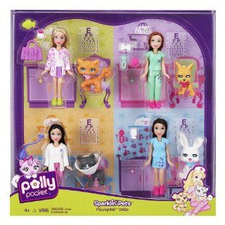 Polly Pocket Puppen + Tiere Tierklinik T7681 Spielzeug