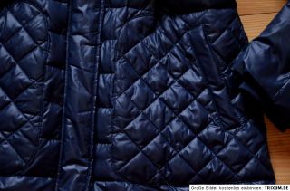 ESPRIT schöner Kapuzen Mantel Parka Gr. 44 NEU Navy Blau echt trendy