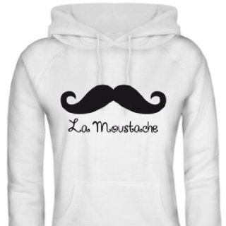 Shirtstreet24, LA MOUSTACHE, Mustache Schnurrbart Lady / Girlie