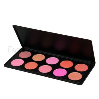Makeup Puder Powder Blush Rouge Palette mit 10 Farben NEU