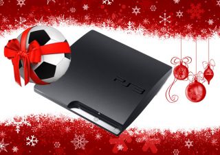 SONY Playstation 3 SLIM Konsole   320GB + 2 Controller + FIFA 08   HD
