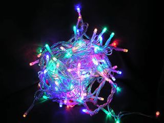 10M 100er Bunte LED Lichterkette Weihnachtenbaum Party Dekoration