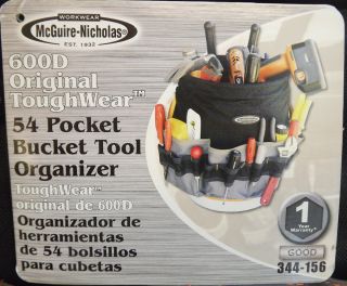 Workwear Mcguiver Nicholas 54 pocket Bucket Tool Bag 334 156
