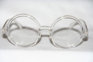 transparent rund round Geek Glasses Chic NEW TREND Unisex 336