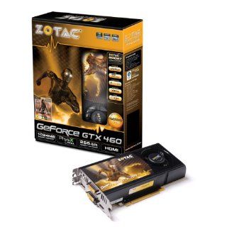 Zotac GeFORCE GTX 460 HDMI Grafikkarte Computer & Zubehör