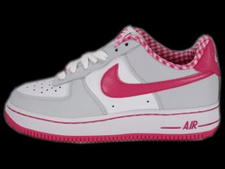 Nike Sneaker Schuhe Air Force 1 GS One Gr. 35,5 White / Platinum