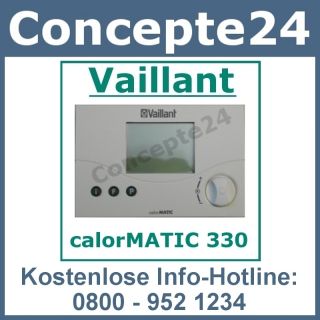 Vaillant calorMATIC 330 Raumregler modulierend Digital Heizungsregler